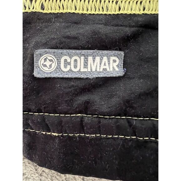 Vintage Colmar Vest Adult Large 8 US Black Yellow Ski Southwestern Dream Catcher - Picture 10 of 11